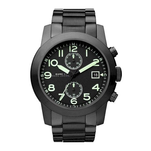 Marc by Marc Jacobs MBM5032 Larry Chronograph Black Steel Men's Watch