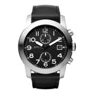 Marc By Marc Jacobs MBM5033 Larry Black Dial Black Leather Men's Watch