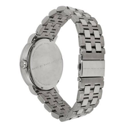 Marc By Marc Jacobs MBM5075 Fergus Black Dial Stainless Steel Men's Watch