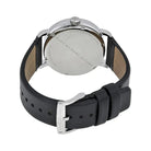 Marc By Marc Jacobs MBM5076 Fergus Silver Dial Black Leather Men's Watch