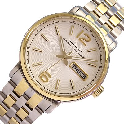 Marc by Marc Jacobs MBM5079 Fergus Gold-Tone And Silver-Tone Men's Watch