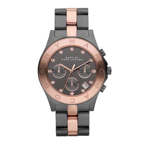 MARC by Marc Jacobs
Blade Two-Tone Watch, Stainless Steel/Rose Golden Marc By Marc Jacobs MBM3127 Blade Women main image 3