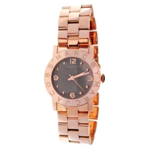 Marc By Marc Jacobs MBM8610 Amy Black Rose Gold Classic Women's Watch