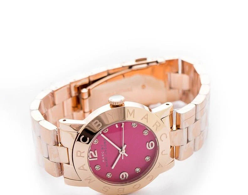 Marc By Marc Jacobs MBM8618 Amy Brown Rose Gold Classic Women's Watch