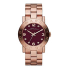 Marc By Marc Jacobs MBM8618 Amy Brown Rose Gold Classic Women's Watch