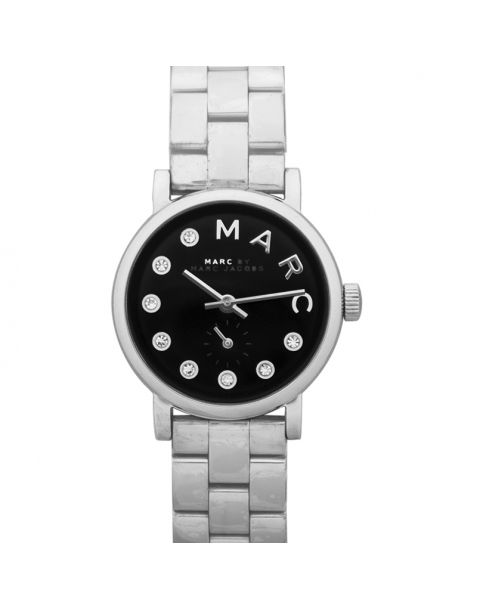 Marc By Marc Jacobs MBM8672 Sally Black Dial Stainless Steel Women's Watch