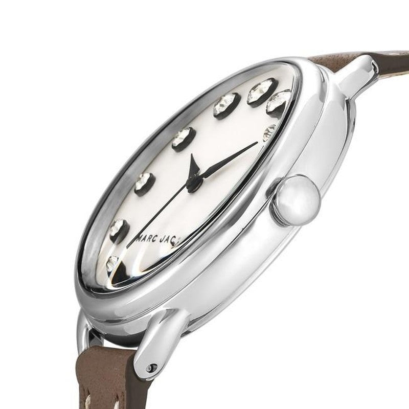 Marc by Marc Jacobs MJ1480 Dress Silver colored Leather Women's Watch