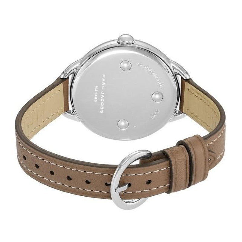 Marc by Marc Jacobs MJ1480 Dress Silver colored Leather Women's Watch