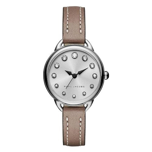 Marc by Marc Jacobs MJ1480 Dress Silver colored Leather Women's Watch