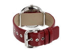 Marc Jacobs MBM1162 Amy Lips Burgundy Leather Women's Watch