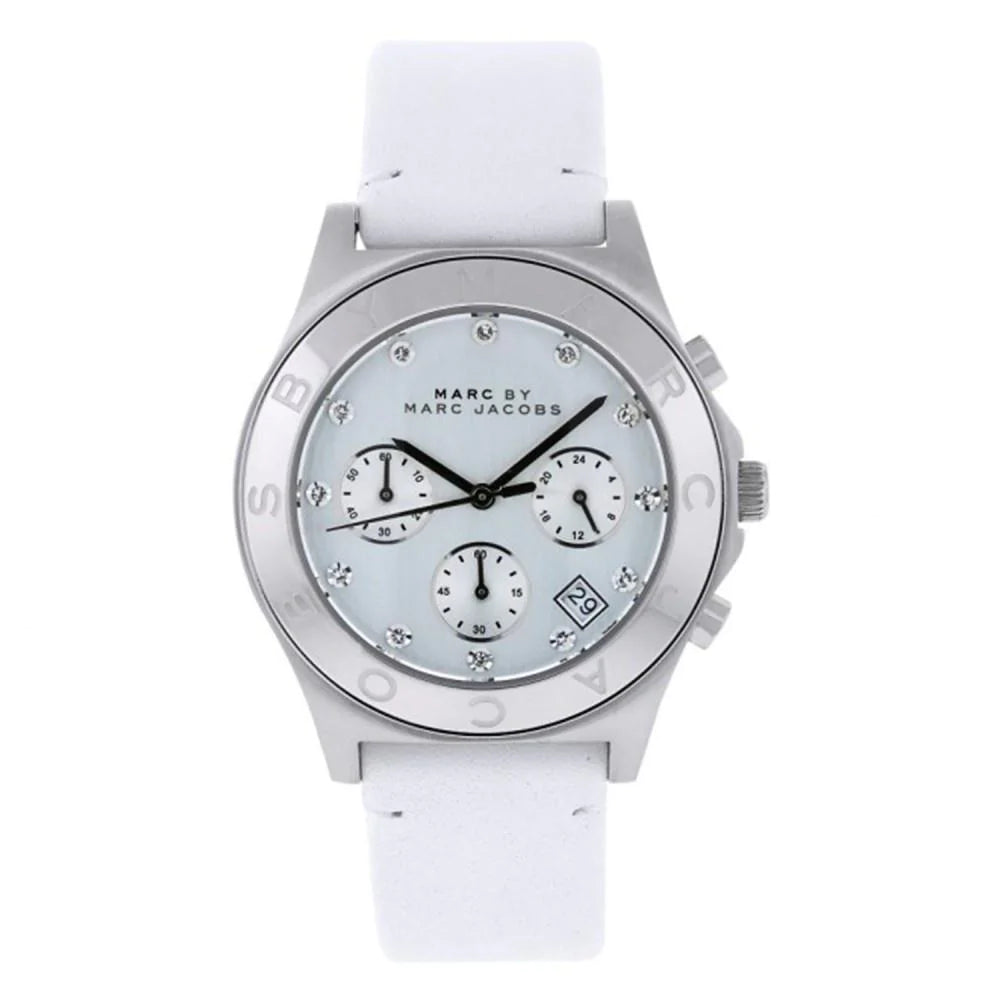 Marc Jacobs MBM1187 White Leather Women's Watch