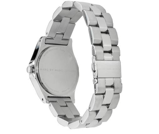 Marc Jacobs MBM3125 Blade White Dial Sliver Stainless Steel Women's Watch