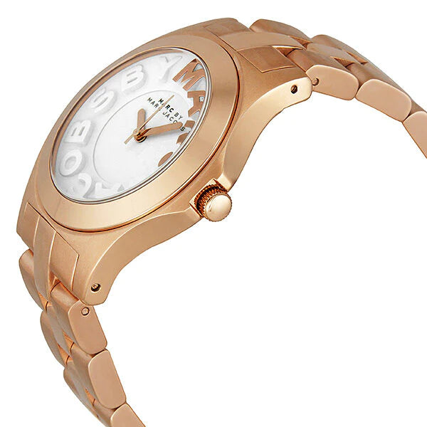 Marc Jacobs MBM3135 Rivera Rose Gold Stainless Steel Women display picture 1