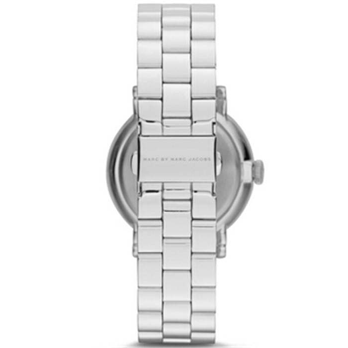 Marc Jacobs MBM3280 Baker Pink Dial Silver Women's Watch