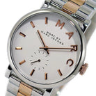 Marc Jacobs MBM3312 White Dial Two Tone Stainless Steel Women's Watch