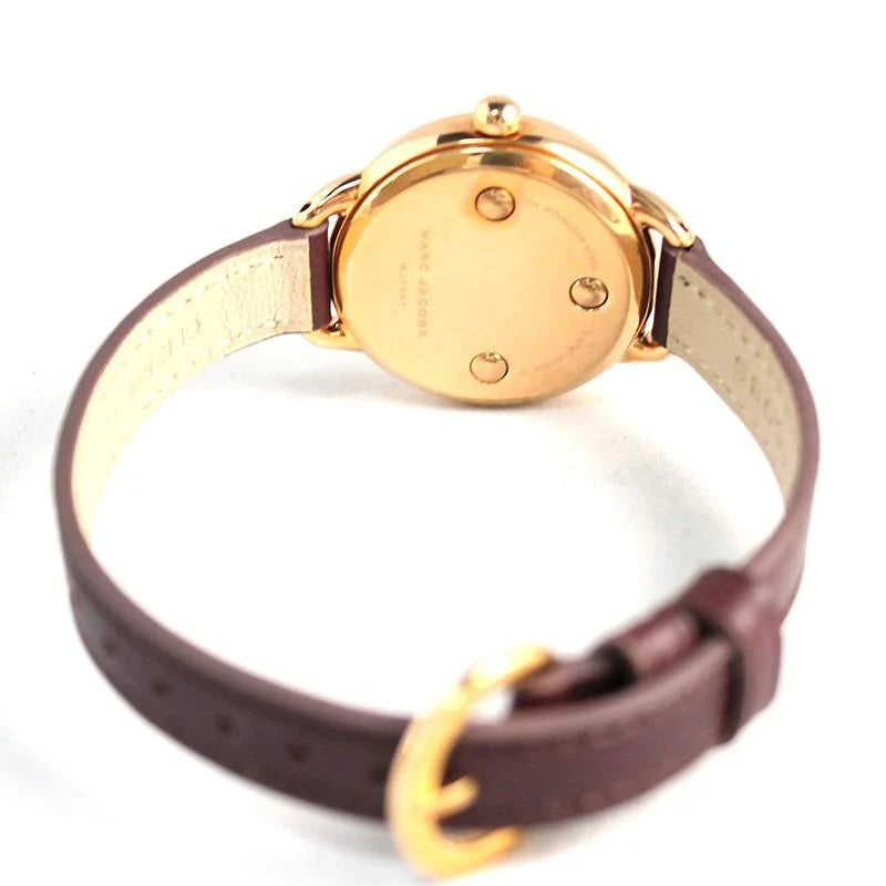Marc Jacobs MJ1481 Betty Brown Leather Strap Women's Watch