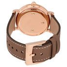 Marc Jacobs MJ1533 Roxy Silver Dial Brown Leather Women's Watch