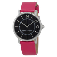 Marc Jacobs MJ1535 Roxy Black Dial Pink Leather Women's Watch