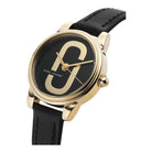Marc Jacobs MJ1580 Gold Leather Quartz Women's Watch