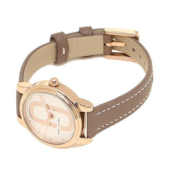 Marc Jacobs MJ1581 Corie Rose Gold Case Brown Leather Women's Watch