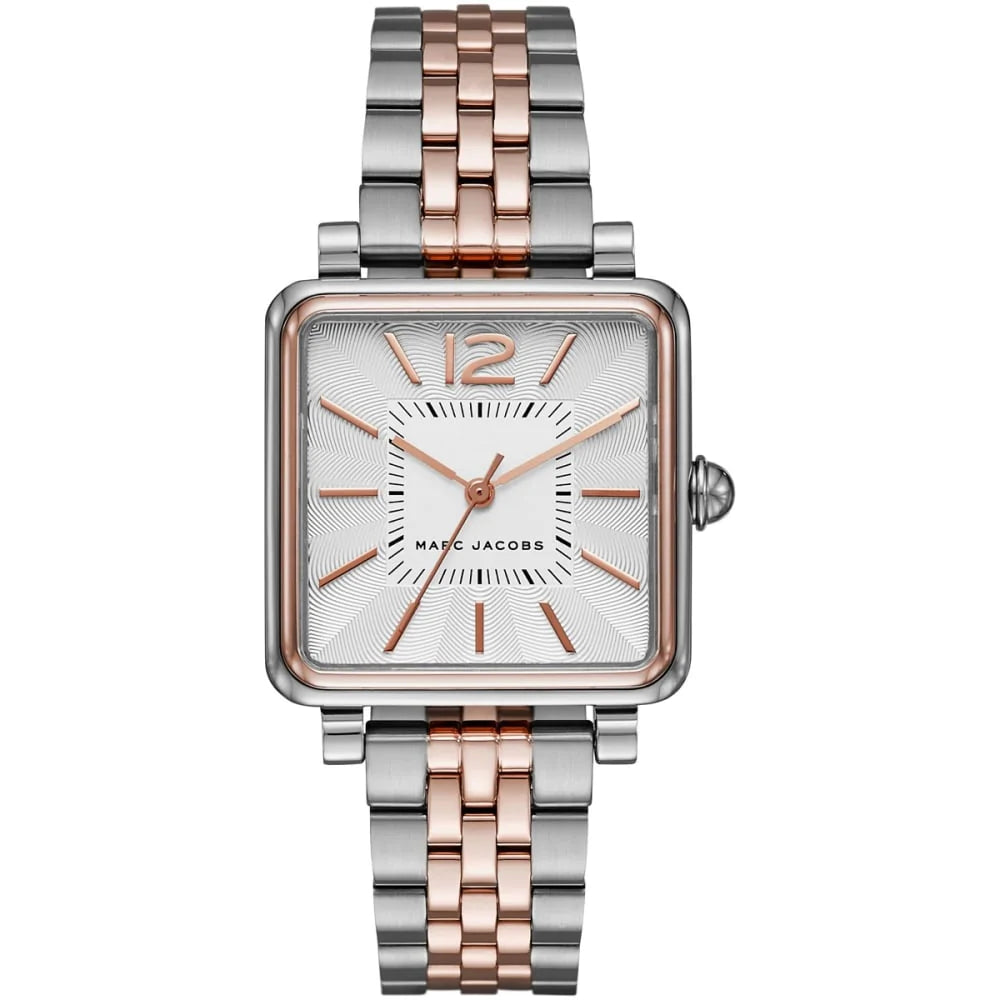 Marc Jacobs MJ3463 Vic Silver Dial Two Tone Women's Watch – WATCH ACES
