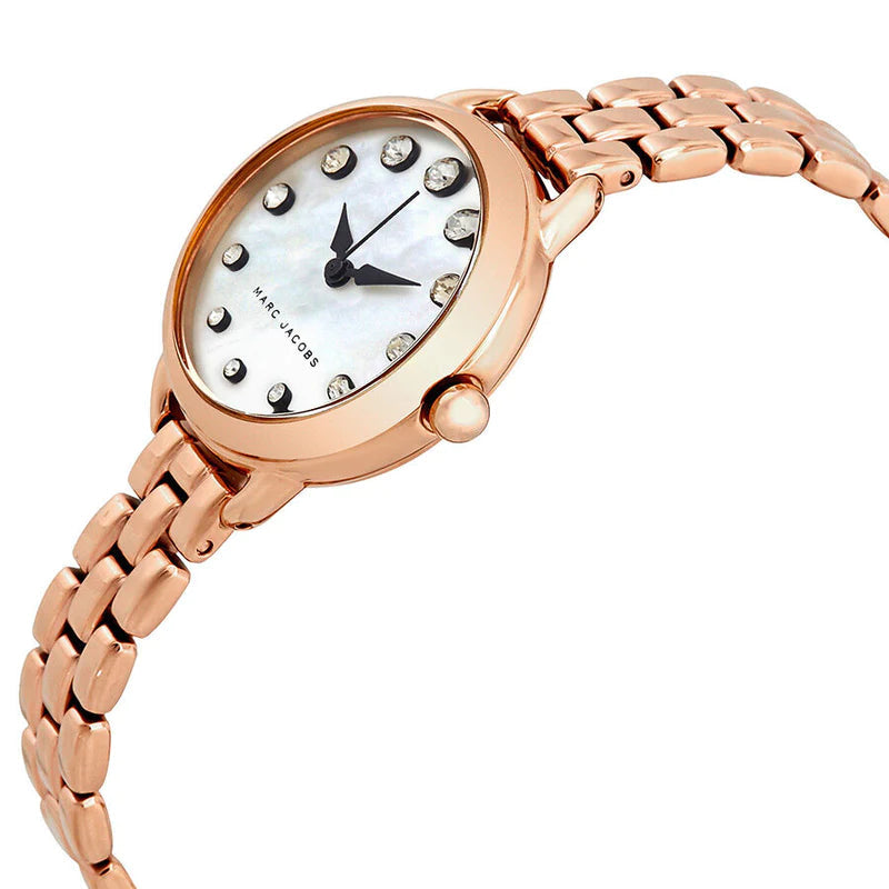 Marc Jacobs MJ3511 Betty Mother Of Pearl Dial Rose Gold Women's Watch