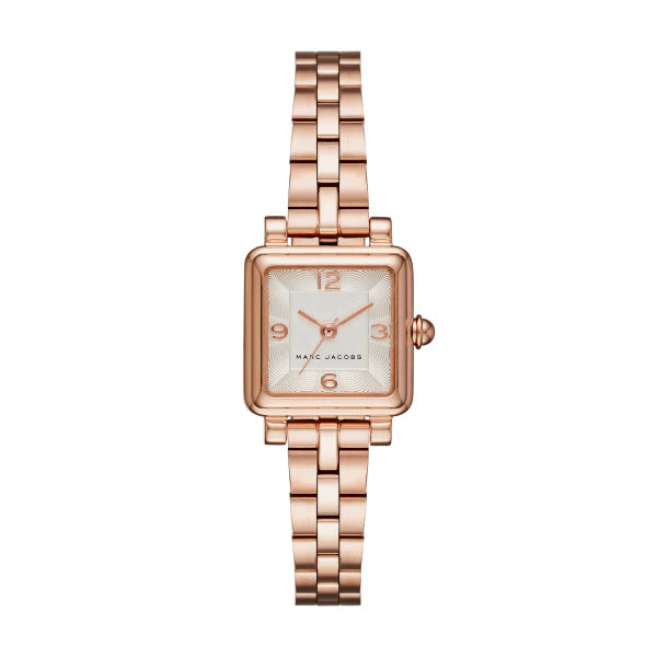 Marc Jacobs MJ3530 Vic Silver Dial Rose Gold tone Women's Watch