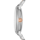 Marc Jacobs MJ3551 Polished Silver and Rose Gold Two Tone Metal Women's Watch