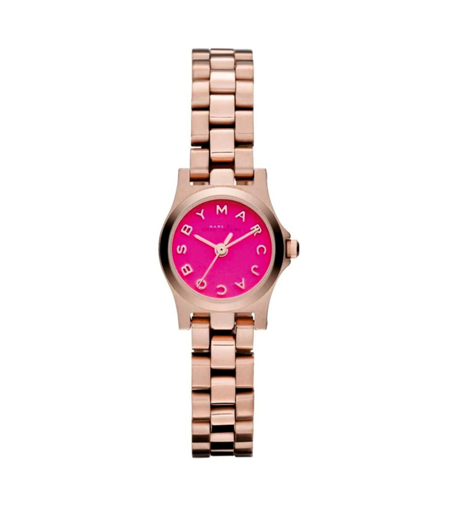 Marc by Marc Jacobs MBM3203 Pink Dial Rose Gold Steel Strap Women’s Watch