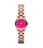 Marc by Marc Jacobs MBM3203 Pink Dial Rose Gold Steel Strap Women’s Watch