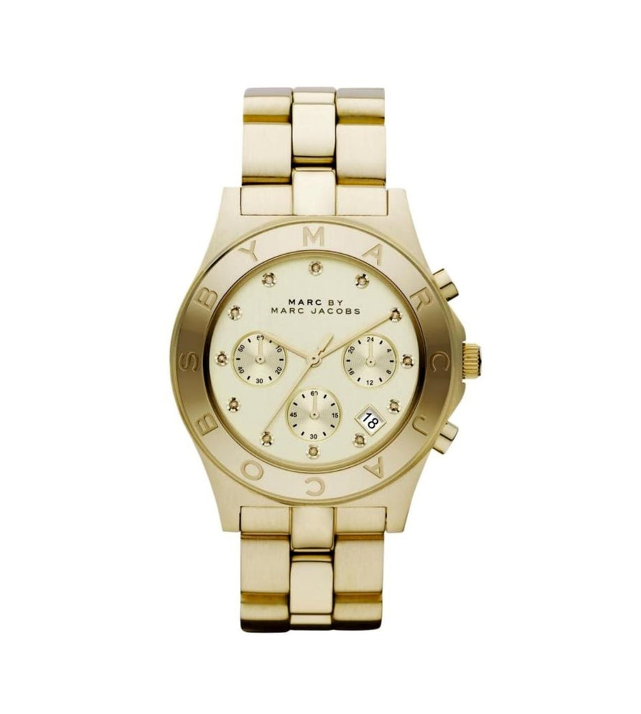Marc by Marc Jacobs MBM3101 Gold Dial Gold Tone Steel Strap Women’s Watch