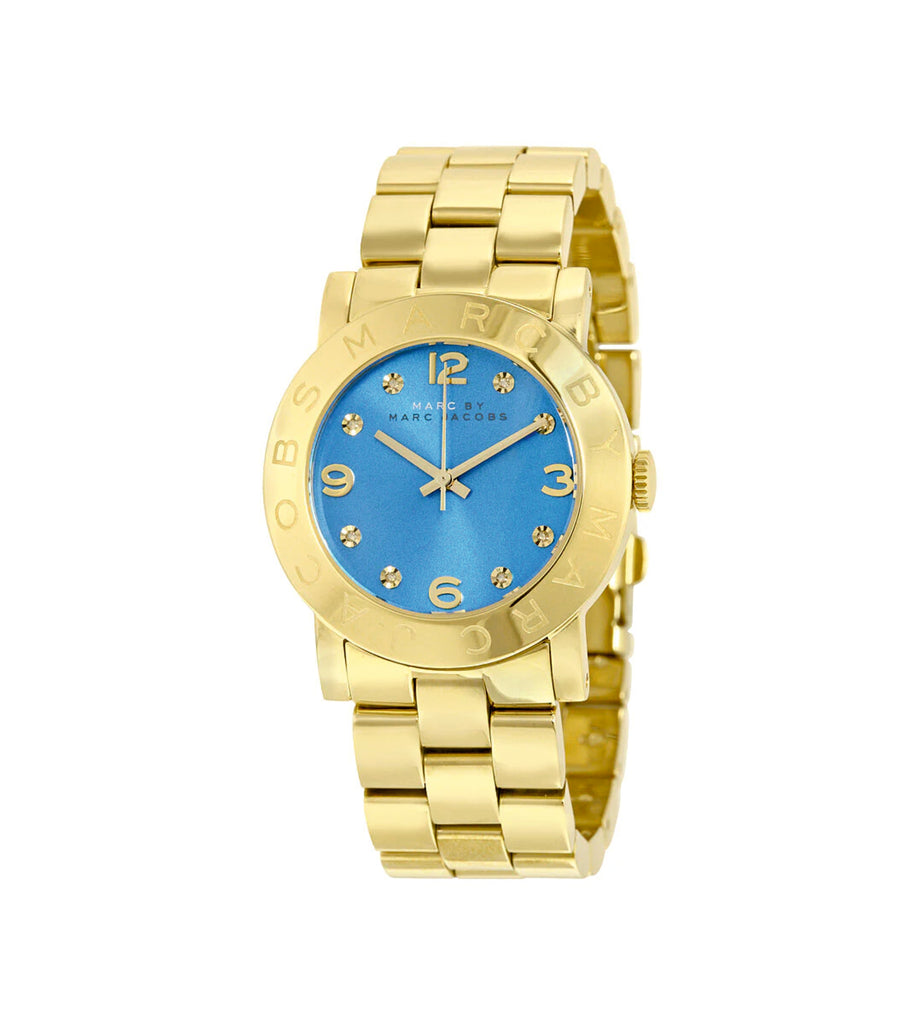 Marc by Marc Jacobs MBM3303 Blue Dial Gold Tone Stainless Steel Women’s Watch