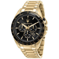 Maserati R8873612041 Traguardo Chronograph Gold Tone Men's Watch