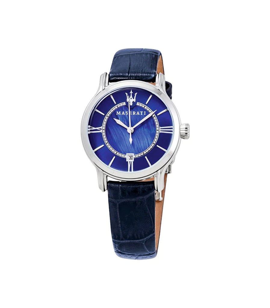 Maserati  R8851118502 Epoca Blue Leather Women’s Watch