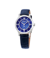 Maserati  R8851118502 Epoca Blue Leather Women’s Watch