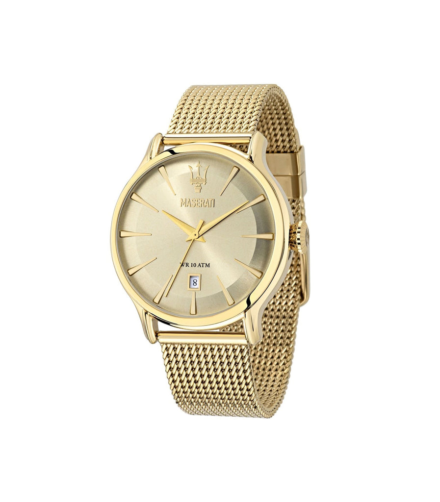 Maserati R8853118003 Epoca Gold Mesh Men’s Watch