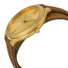 Michael Kors MK2256 Slim Runway Leather Strap Women's Watch