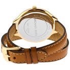 Michael Kors MK2256 Slim Runway Leather Strap Women's Watch
