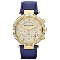 Michael Kors MK2280 Parker Chronograph Gold Dial Women's Watch