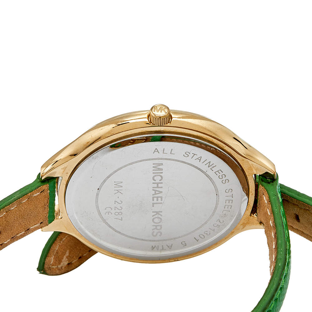Michael Kors MK2287 Rose Gold Plated Stainless Steel Women's Watch