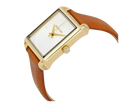 Michael Kors MK2584 Lake White Dial Light Brown Leather Women's Watch