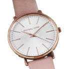 Michael Kors MK2741 Pyper White Dial Pink Leather Women's Watch