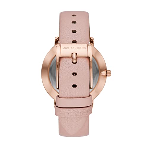 Michael Kors MK2741 Pyper White Dial Pink Leather Women's Watch