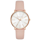 Michael Kors MK2741 Pyper White Dial Pink Leather Women's Watch