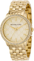 Michael Kors MK3120 Classic Gold Dial Steel Strap Women's Watch
