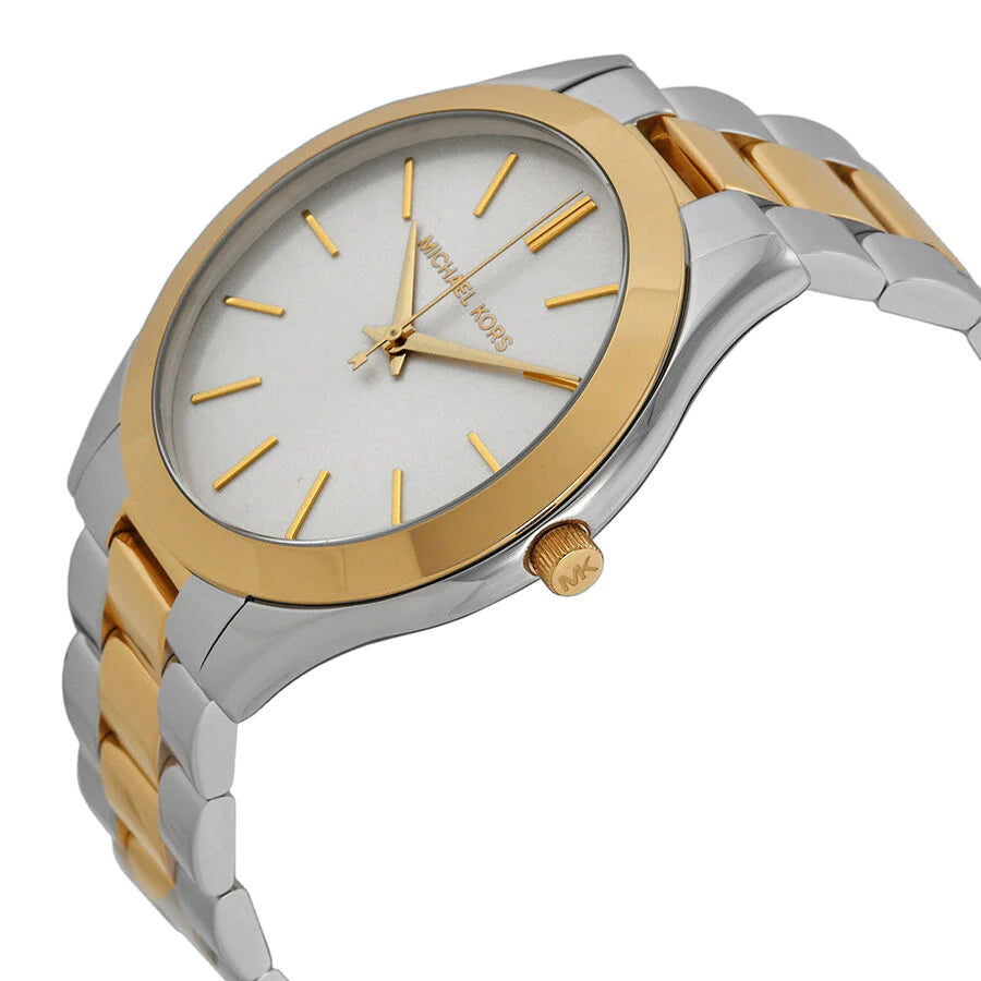 Michael Kors MK3198 Slim Runway Two-tone Women's Watch