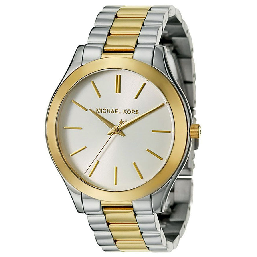 Michael Kors MK3198 Slim Runway Two-tone Women's Watch