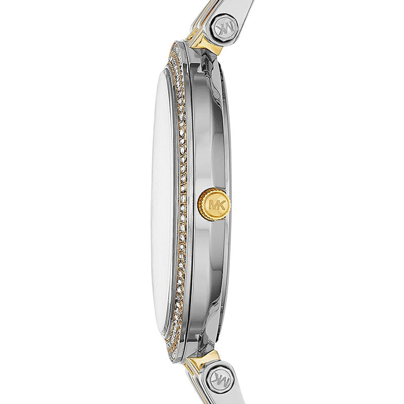Michael Kors MK3215 Darci Silver Dial Two-tone Women's Watch