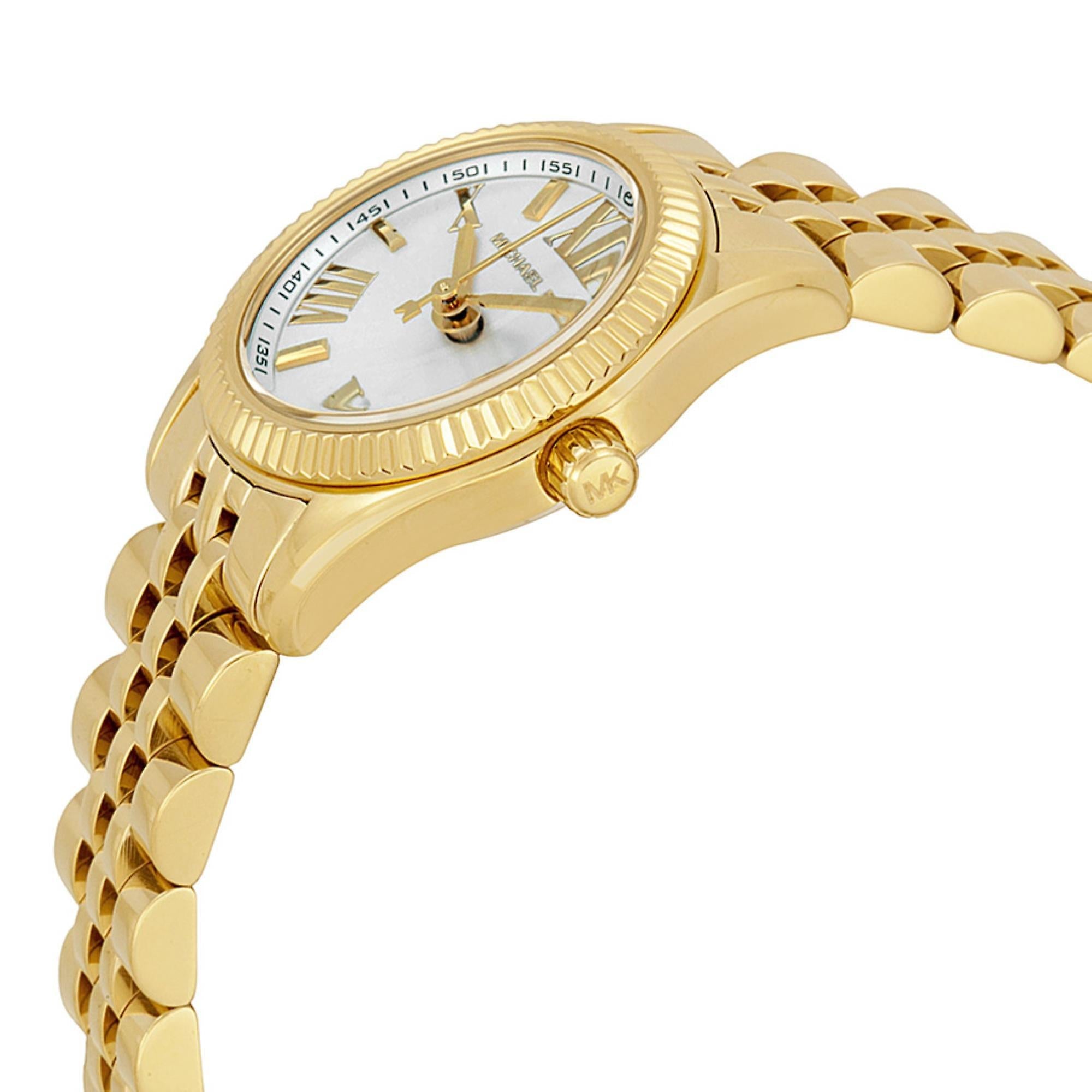 Michael Kors MK3229 Silver Dial Gold-tone Stainless Steel Women's Watch