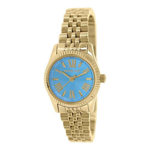 Michael Kors MK3271 Lexington Ocean Blue Dial Gold-tone Women's Watch